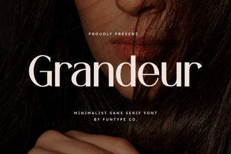 Grandeur Font – Elegant Sans Serif Typeface for Modern Design