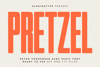 Discover the Fun and Whimsical Pretzel Font for Creative Designs