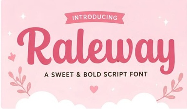 Raleway Font: a Clean Modern Typeface for Creative Projects