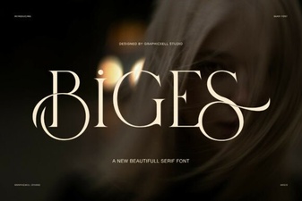 Biges Font - Elegant Serif Typeface for Classic Designs